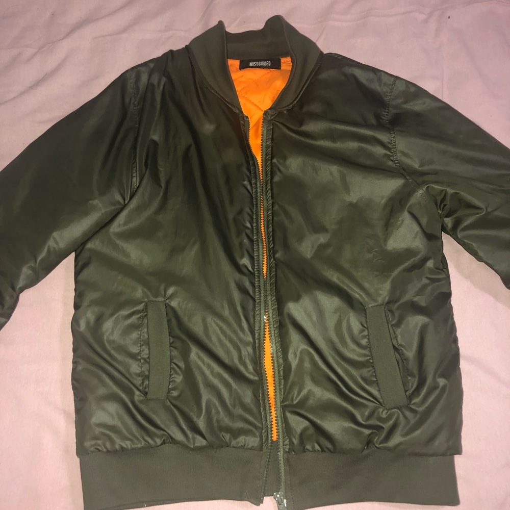 Olive Bomber jacket
